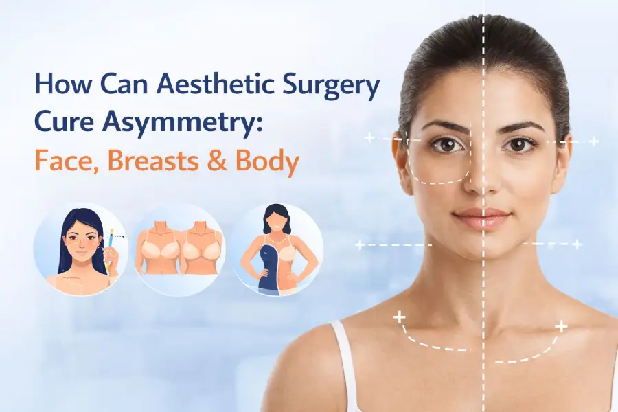 How Can Aesthetic Surgery Cure Asymmetry: Face, Breasts & Body