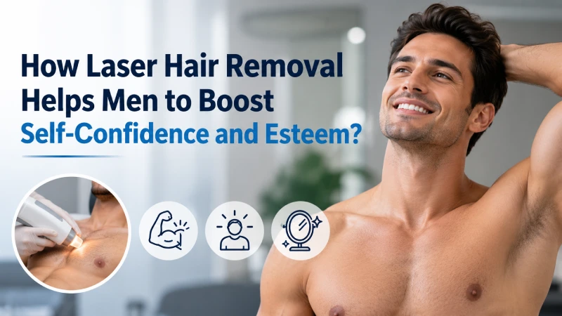How Laser Hair Removal Helps Men to Boost Self-Confidence and Esteem?