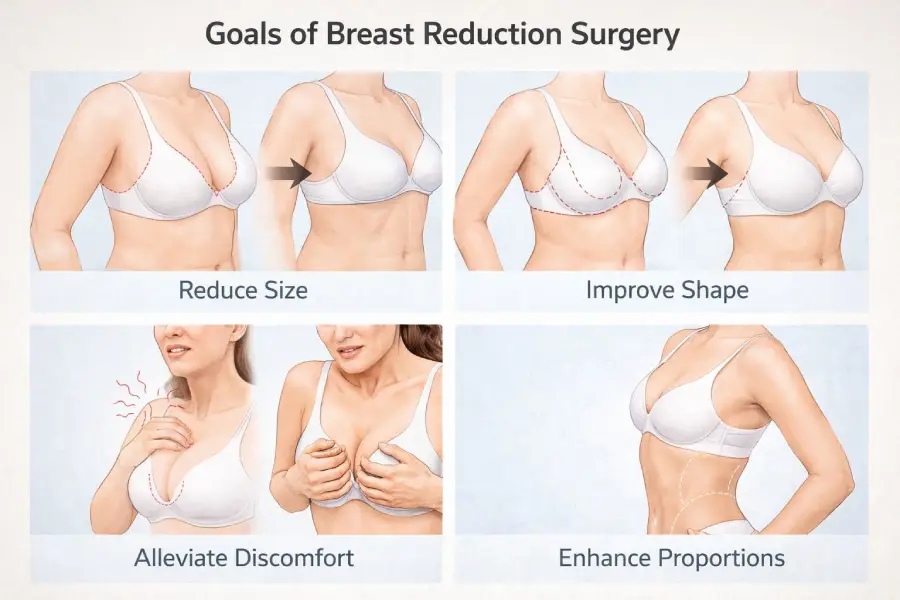 Goals of Breast Reduction Surgery